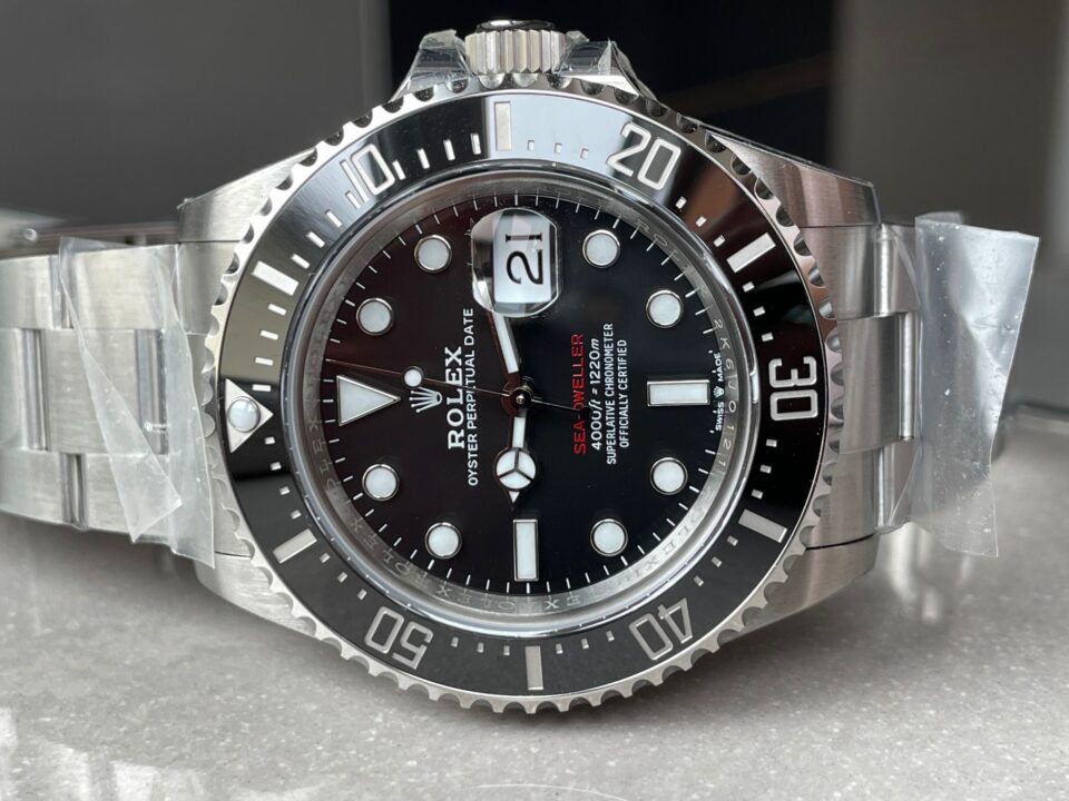 VSF FACTORY 1:1 Sea-Dweller 43mm 126600 904L SS Black Dial VS3235