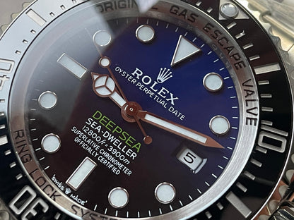 Sea-Dweller Deepsea 136660 904L SS Blue Dial V9F VR3235