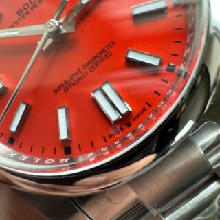 Clean FACTORY 1:1 Oyster Perpetual 124300 41mm 904L Best Edition Red Dial VR3230