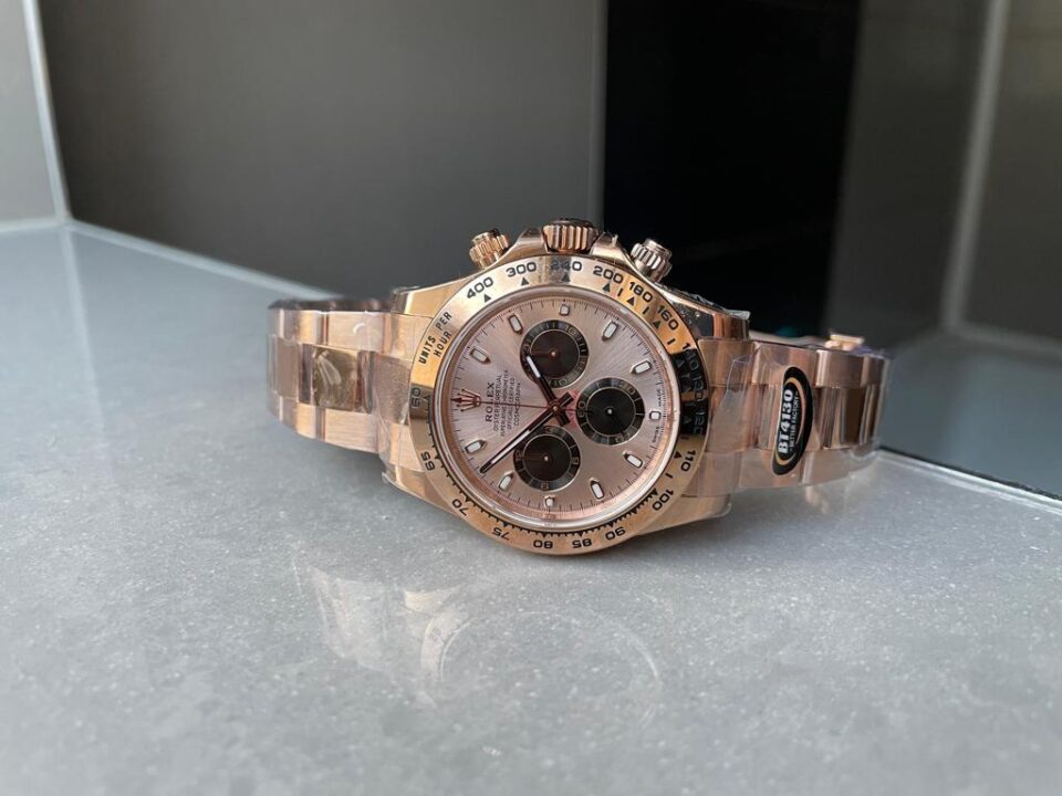 BTF Factory 1:1 Daytona 116505 904L RG Rose Gold Dial A4130