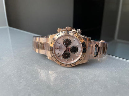 BTF Factory 1:1 Daytona 116505 904L RG Rose Gold Dial A4130