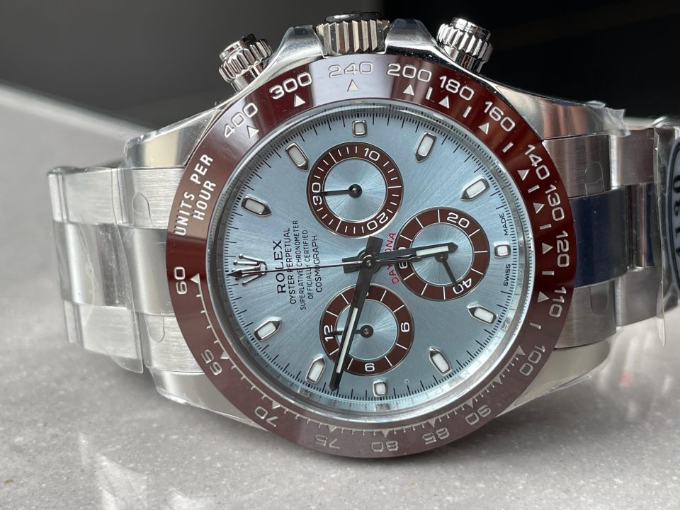 Clean Factory 1:1 Daytona 116506 50th Anniversary Best Edition Ice Blue Dial Lume Markers SA4130 V2
