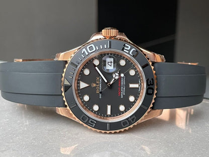 VSF FACTORY 1:1 Yacht-Master 126655 Best Edition Black Ceramic Bezel VS3135