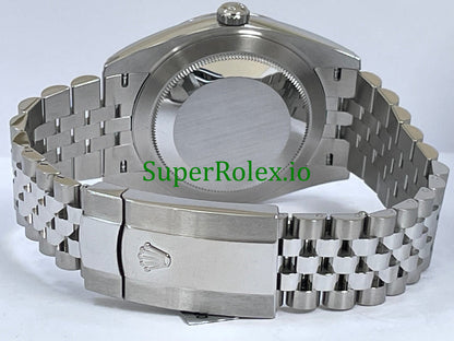 Datejust 41 Steel Slate Green Roman Ref.126300