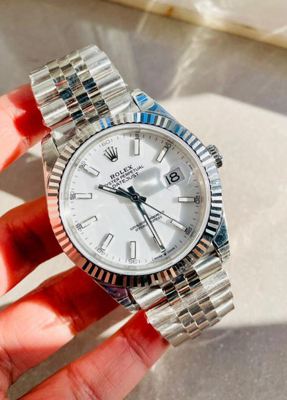 SS VS Factory 1:1 DateJust 41 Best Edition 904L Steel White Dial