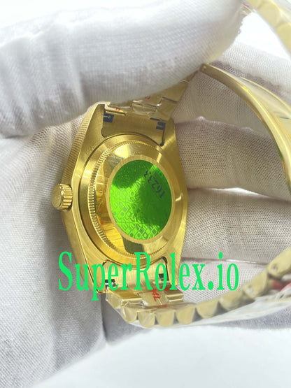 Day-Date 36MM Yellow Gold Blue Roman Dial Ref.18238