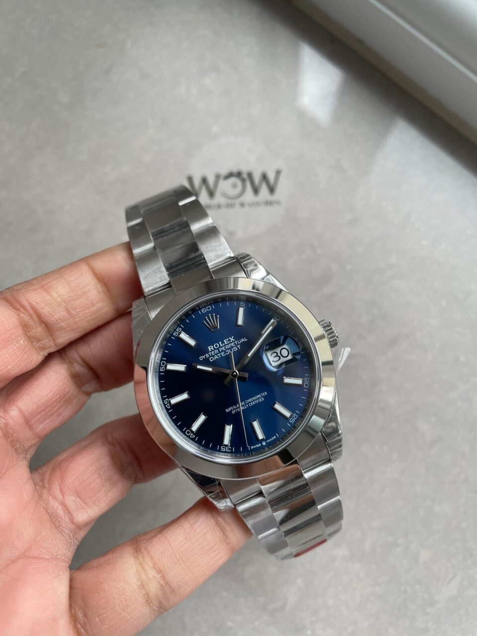 VSF Factory 1:1 DateJust 41 126300 904L SS Best Edition Blue Dial VS3235