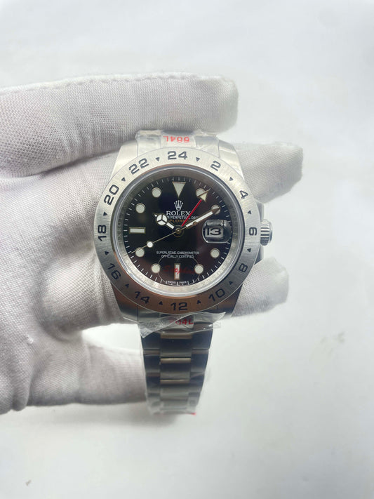 Oyster Perpetual Explorer II Ref.16570 - Black Dial