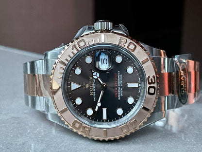 CF FACTORY 1:1 Yacht-Master 116621 SS/RG 904L steel Black Dial VS3235