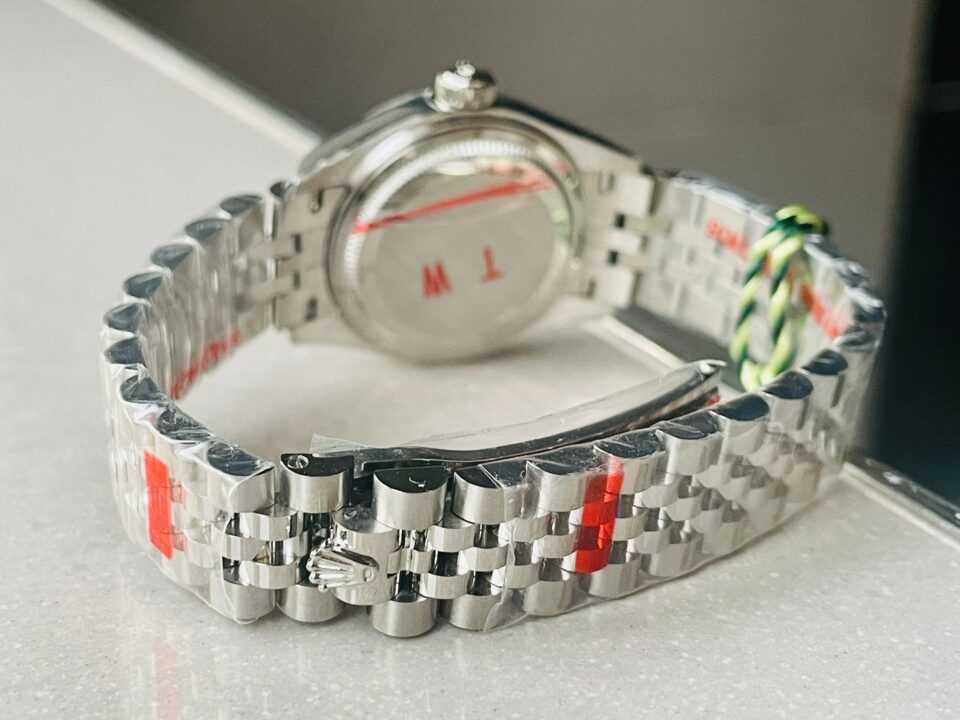 Datejust 28mm 904L SS Black Dial Diamond markers