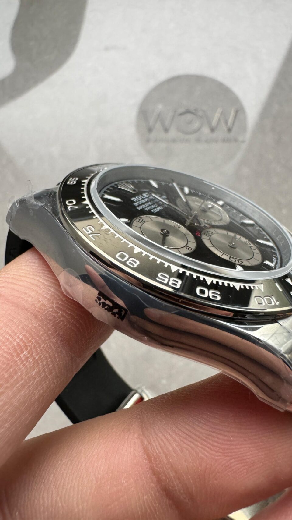 QF Factory 1:1 Daytona 126500 Best Edition 904L Steel Black Dial SA4131