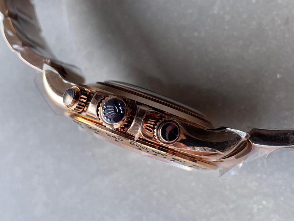 BTF Factory 1:1 Daytona 116505 904L RG Rose Gold Dial A4130