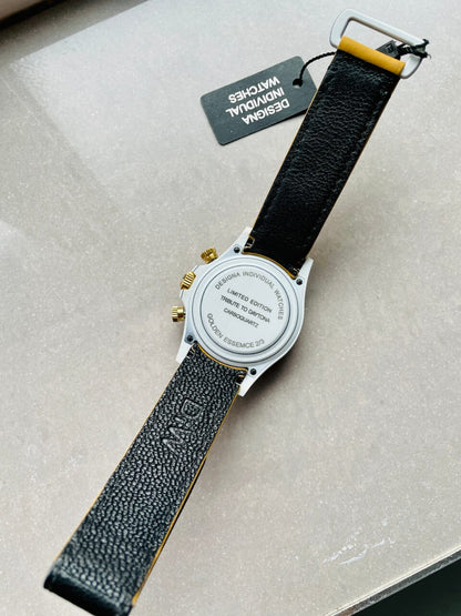 DIWF Factory 1:1 Daytona DIW White Carbon/YG Best Edition Gold Dial A7750