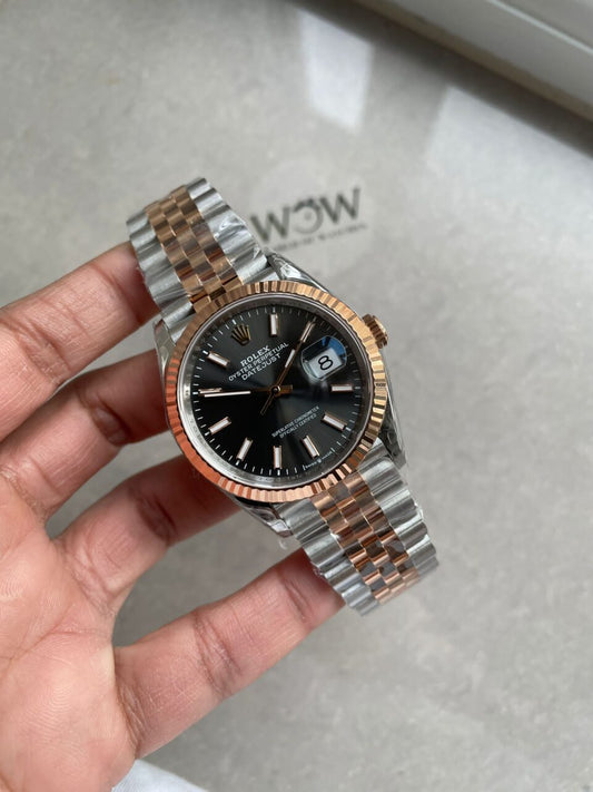 VSF Factory 1:1 DateJust 36 SS 116231 Best Edition 904L Steel Gray Stick Dial VS3235