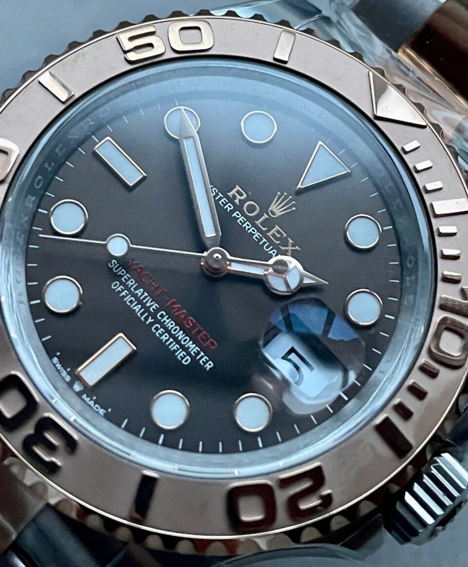 CF FACTORY 1:1 Yacht-Master 116621 SS/RG 904L steel Black Dial VS3235