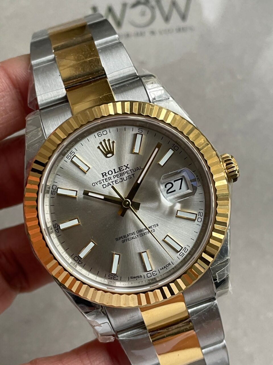 VSF Factory 1:1 DateJust 41 126333 904L SS/YG Best Edition Silver Dial VS3235