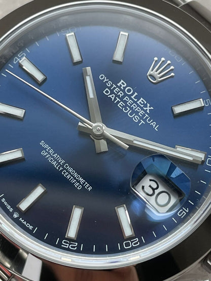 VSF Factory 1:1 DateJust 41 126300 904L SS Best Edition Blue Dial VS3235