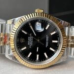 DateJust 41 126333 904L SS/YG GMF V2 1:1 Best Edition Black Dial On Jubilee Bracelet with Tungsten steel VR3235
