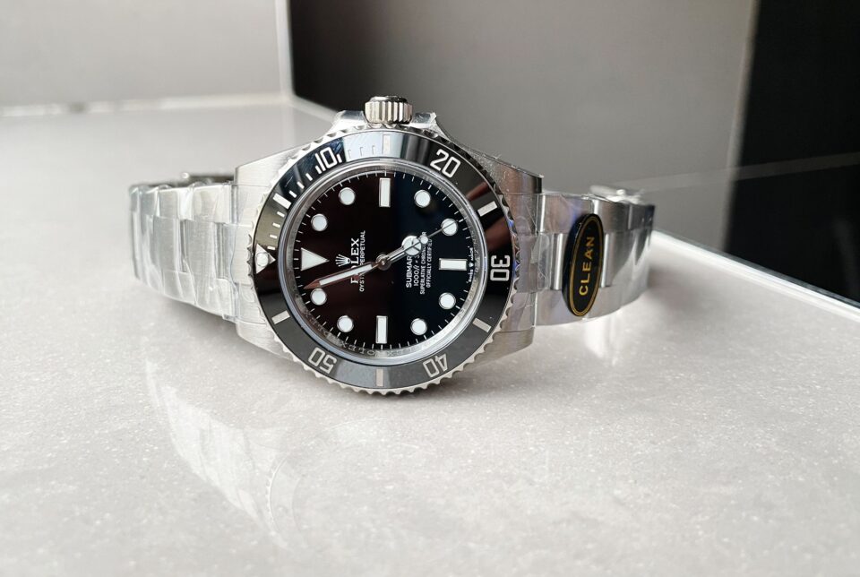 Clean FACTORY 1:1 Submariner No Date CF 41mm Black Dial Black ceramic Bezel 3230