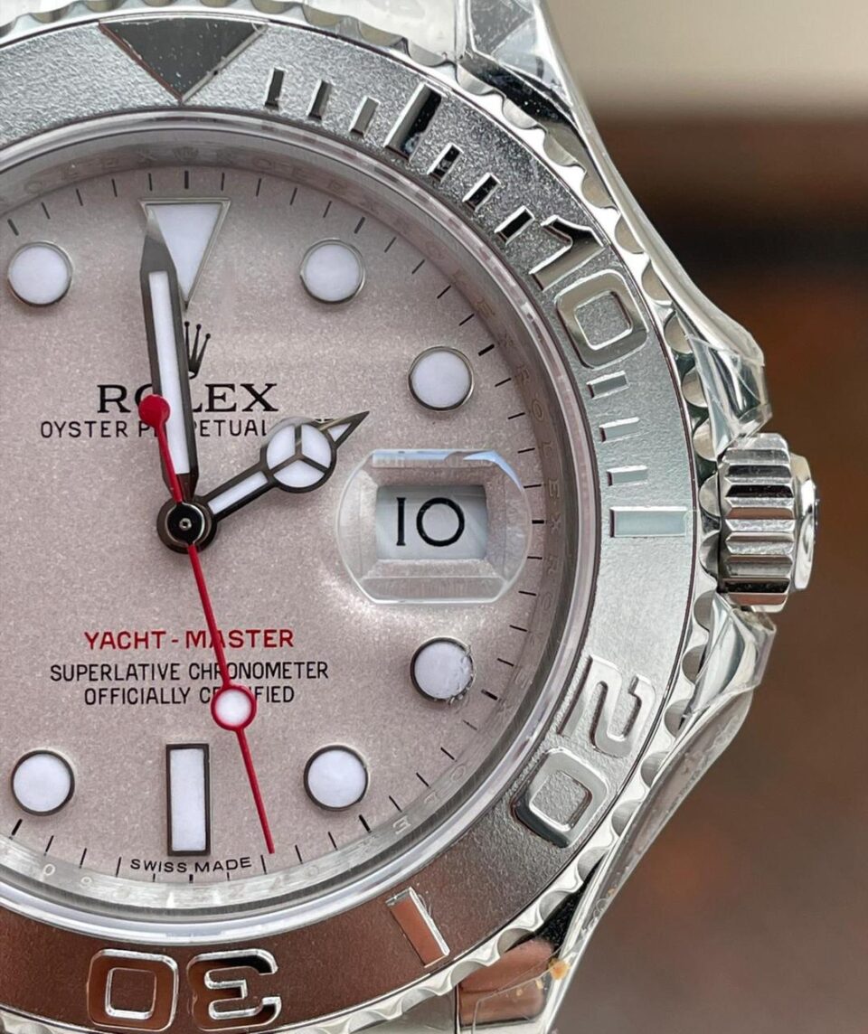 JF FACTORY 1:1 Yacht-Master 116622 Best Edition Silver Dial SH3135