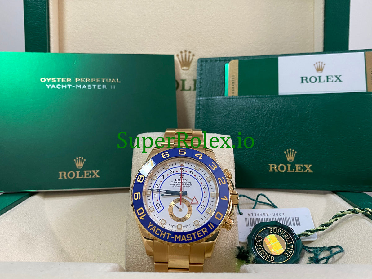 Yacht-Master II 44MM Yellow Gold - Ref.116688