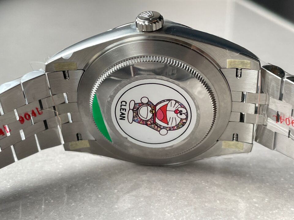 DateJust Men “wimbledon”SS Grey textured Dial Roman Markers