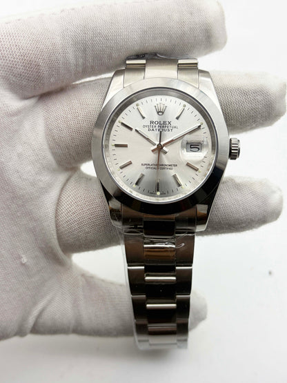 Datejust 36 Steel Silver Index Dial Ref.16200