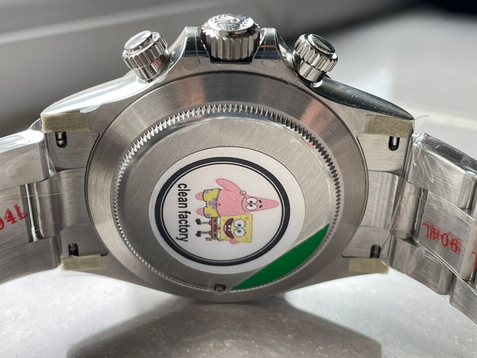 CLEAN FACTORY 1:1 Daytona 116500 PANDA Best Edition CF 904L SS Case and Bracelet White Dial