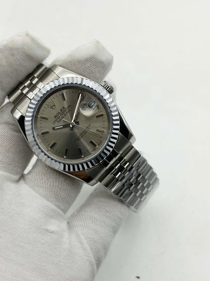 Steel Grey Index Dial Datejust 36 Ref.1601