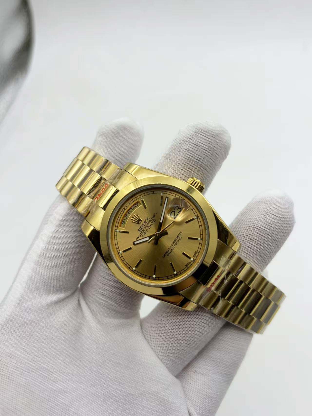Day-Date 36MM Yellow Gold Ref.18248 - Champagne Index Dial