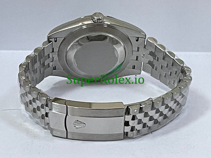 Datejust 41 Steel Mint Green Dial Ref.126300
