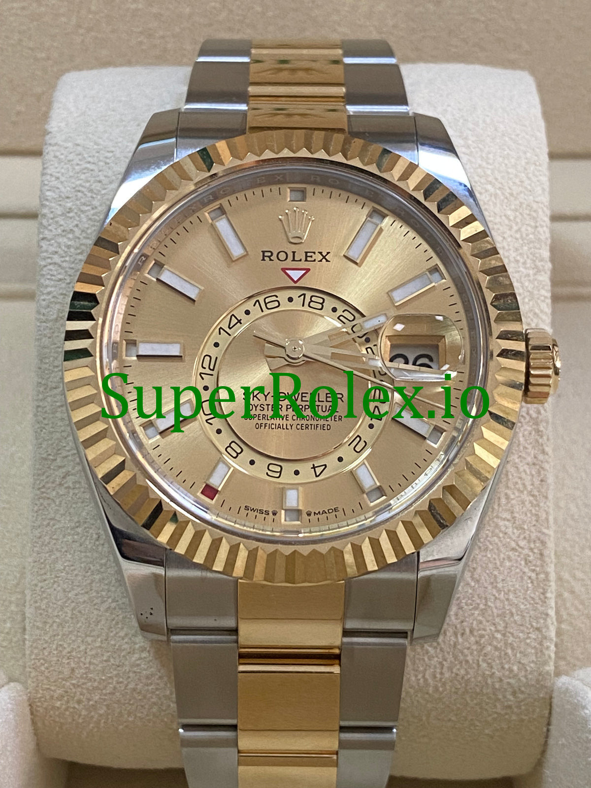 Sky-Dweller 42mm Yellow Rolesor Ref.336933
