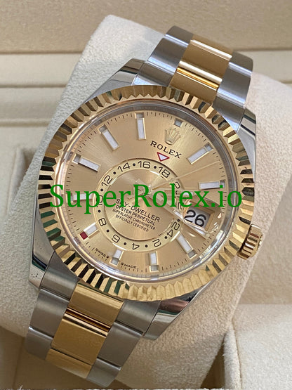 Sky-Dweller 42mm Yellow Rolesor Ref.336933
