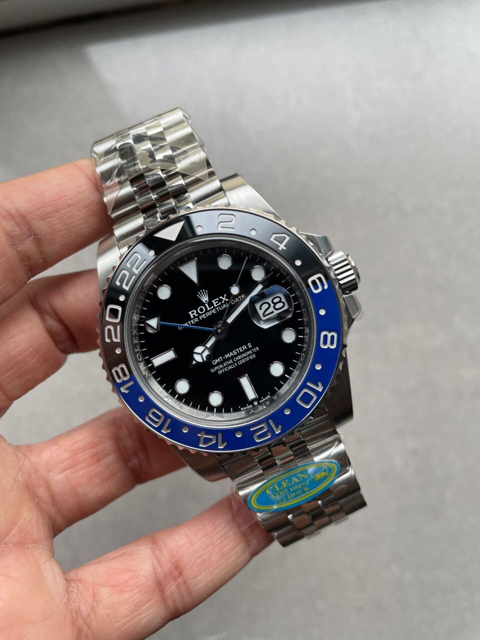 Clean Factory 1:1 Clean GMT-Master II 126710 BLNR Best Edition Blue/Black BATGIRL CeramicD D3285 CHS