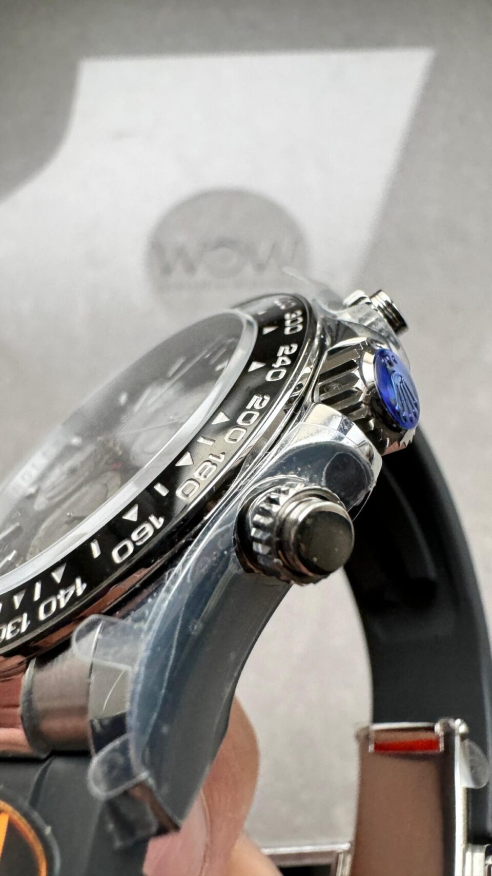 QF Factory 1:1 Daytona 126500 Best Edition 904L Steel Black Dial SA4131
