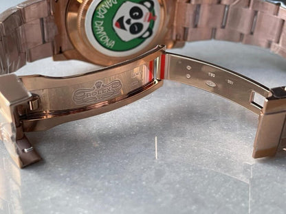BTF Factory 1:1 Daytona 116505 904L RG Rose Gold Dial A4130