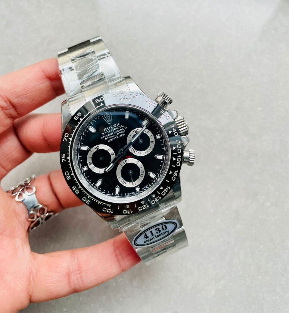 Daytona 116500 DAYTONA 1:1 Best Edition CF 904L SS Case and Black Dial SA4130