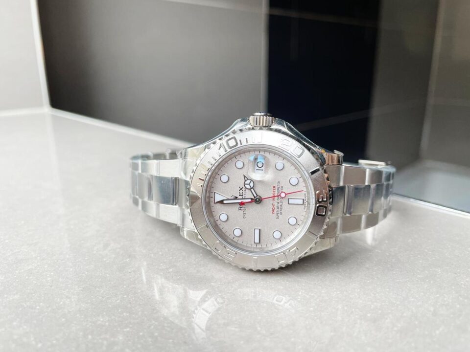 JF FACTORY 1:1 Yacht-Master 116622 Best Edition Silver Dial SH3135