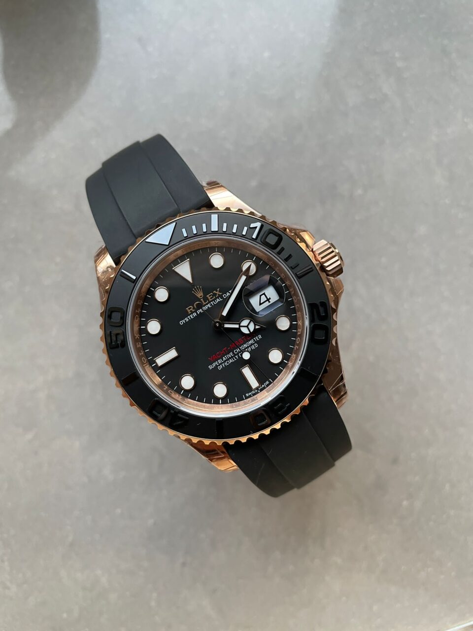 VSF FACTORY 1:1 Yacht-Master 126655 Best Edition Black Ceramic Bezel VS3135