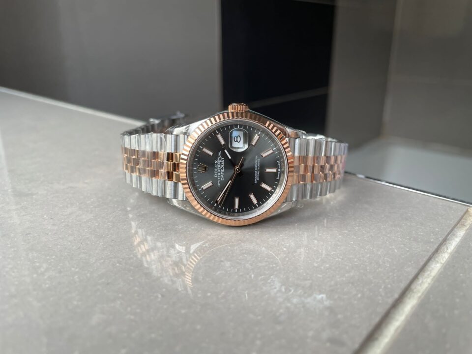 VSF Factory 1:1 DateJust 36 SS 116231 Best Edition 904L Steel Gray Stick Dial VS3235