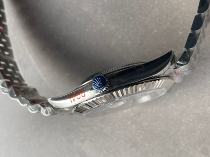 VSF Factory 1:1 DateJust 41 SS Best Edition 904L Steel Blue Textured Dial