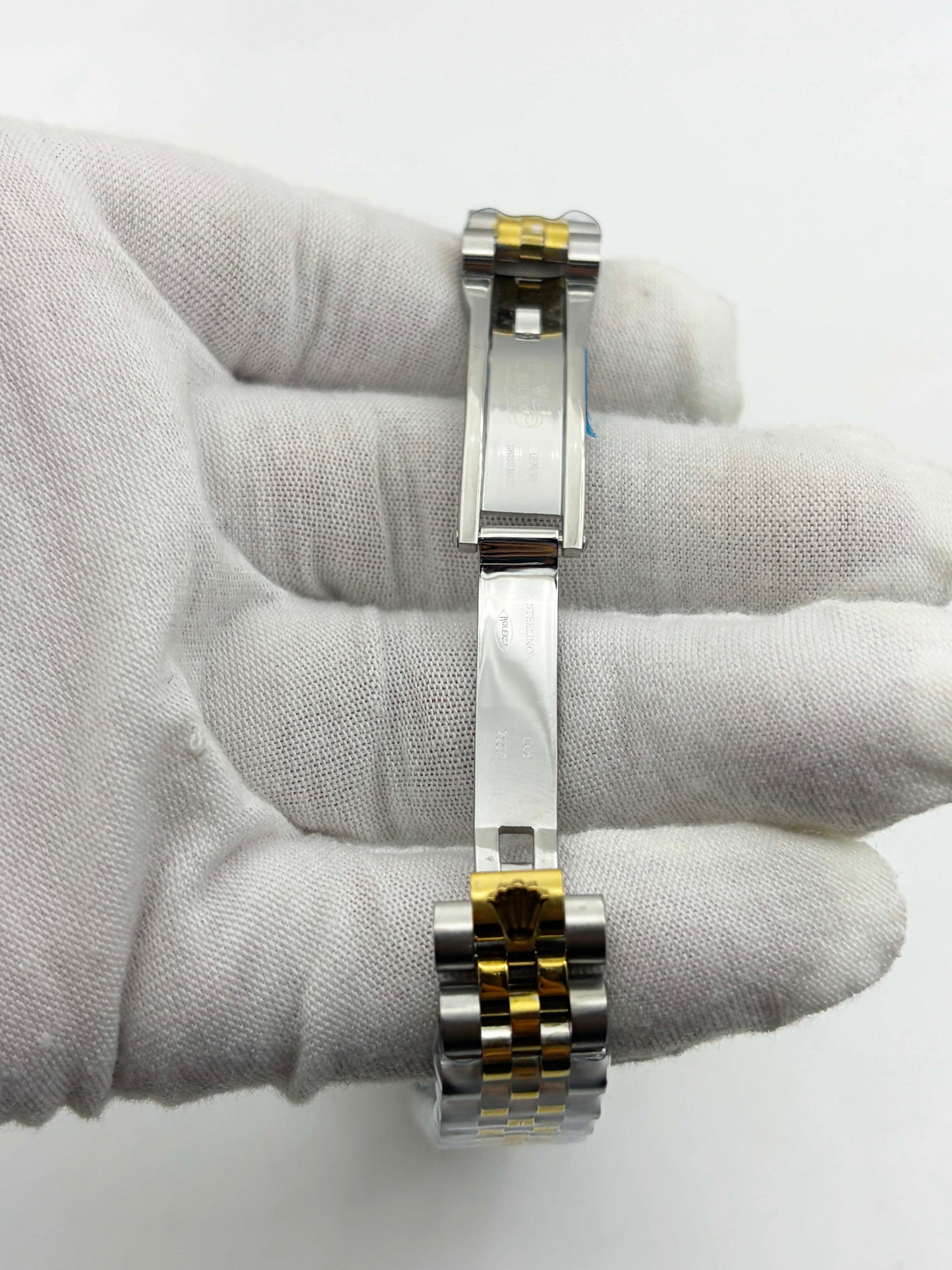 Datejust 31 Steel and Yellow Gold Black Index Dial Ref.178273