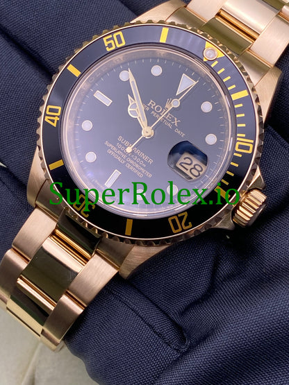 Submariner Date 40MM Yellow Gold - Ref.16618LN