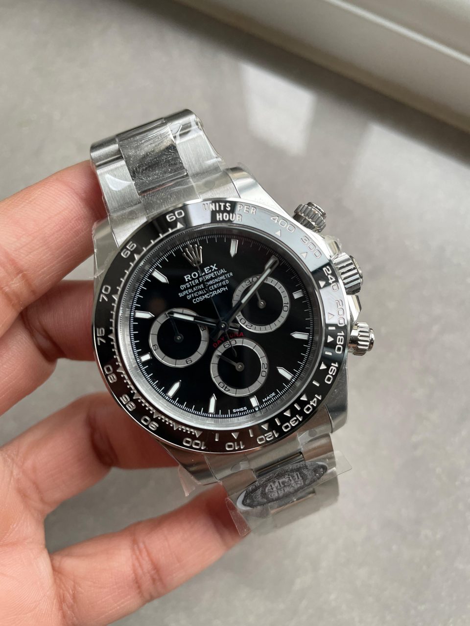 Clean factory 1:1 2023 Daytona 126500 Best Edition 904L Steel Black Dial SH4131