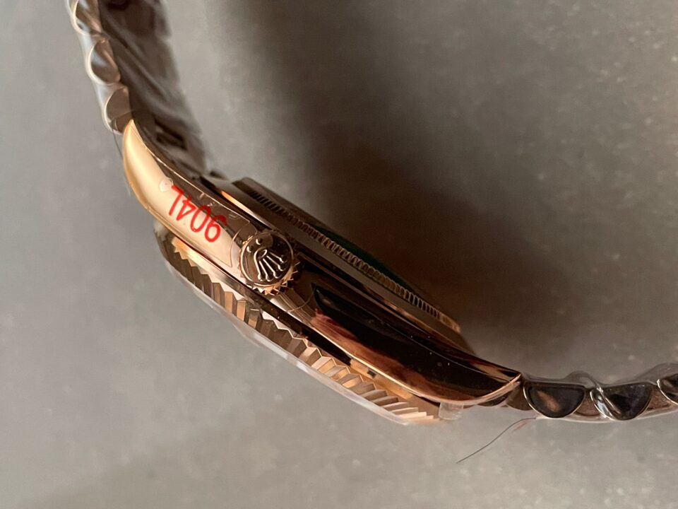 GMF Factory 1:1 Day-Date 40mm 228235 904L RG Fluted Bezel Rose Gold Dial