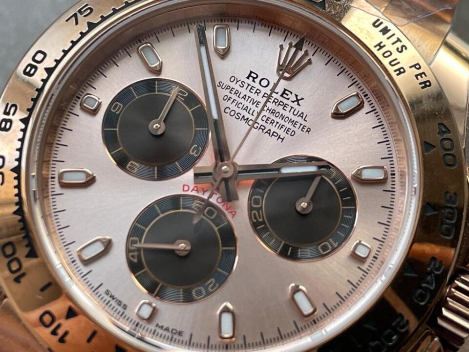 BTF Factory 1:1 Daytona 116505 904L RG Rose Gold Dial A4130