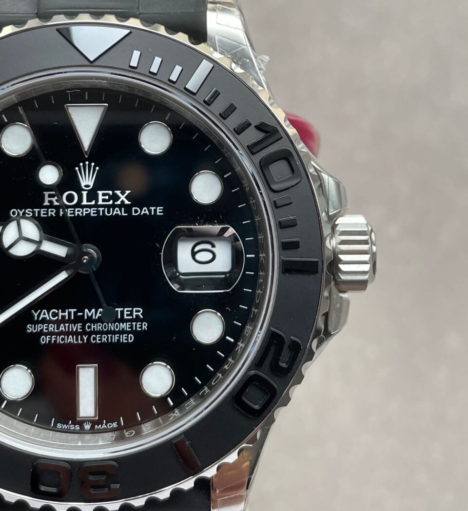VSF FACTORY 1:1 Yacht-Master 41mm 226659 Best Edition 3D Black Dial SS case Black Ceramic Bezel VS3235