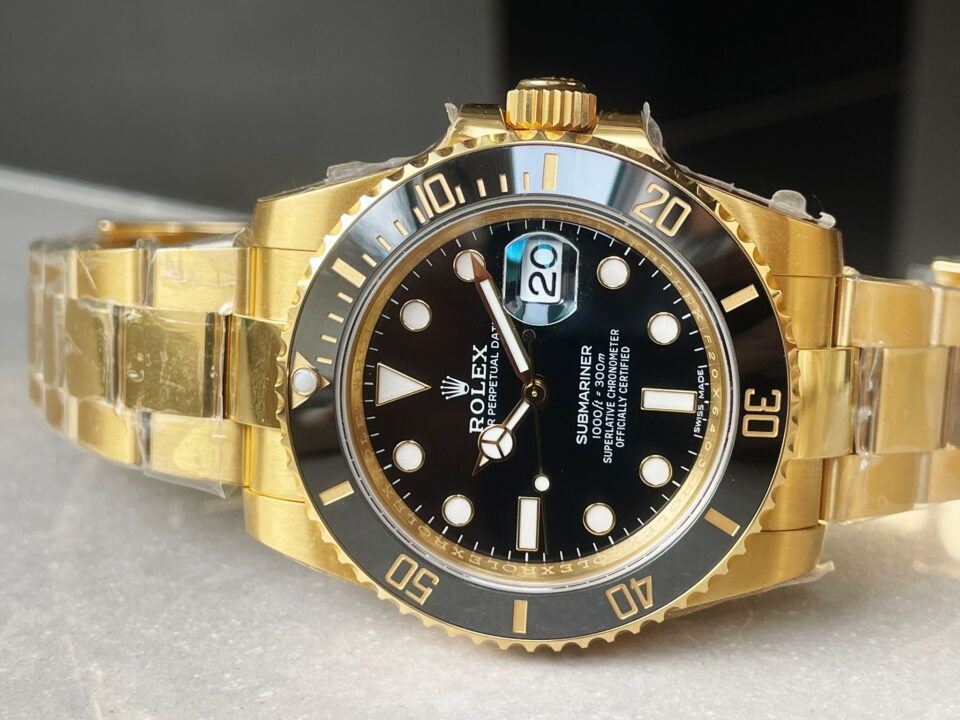 VSF FACTORY 1:1 Submariner Date 41mm 126613 LN BEST EDITION YG 904L Black Dial Swiss 3235