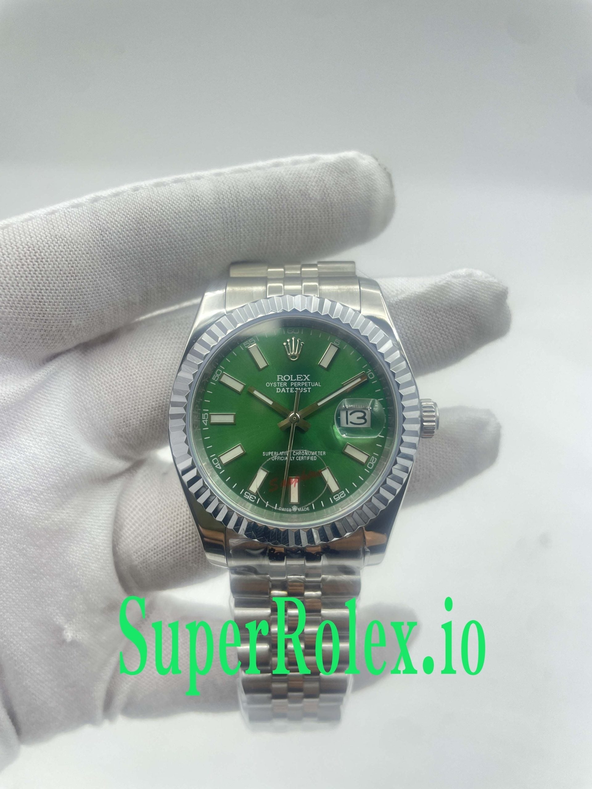 Datejust 36 Mint Green Dial Ref.126234