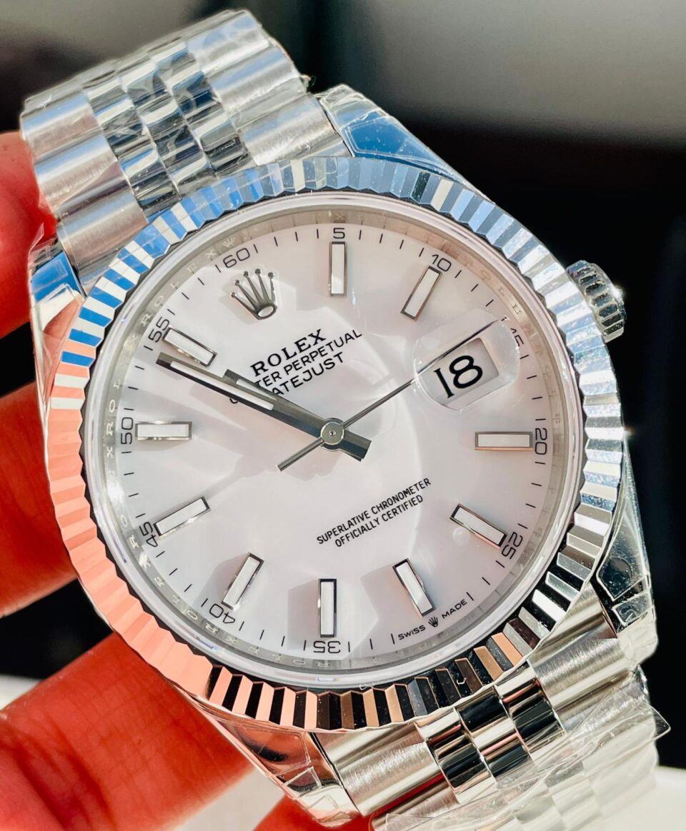 SS VS Factory 1:1 DateJust 41 Best Edition 904L Steel White Dial